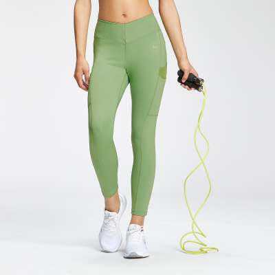 MP Tempo Repreve® 7/8-os női leggings – Almazöld - XS