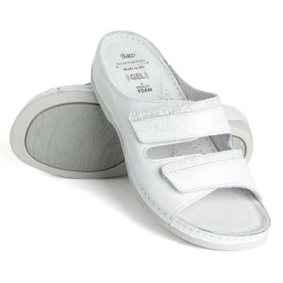 Batz papucs REA FEHERMIX