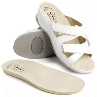 Batz papucs EVELIN FEHÉR