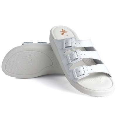 Batz papucs 3BCS FEHÉR