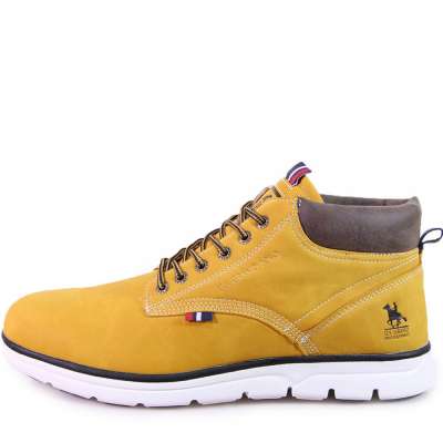 US Grand Polo bakancs TAN/YELLOW 