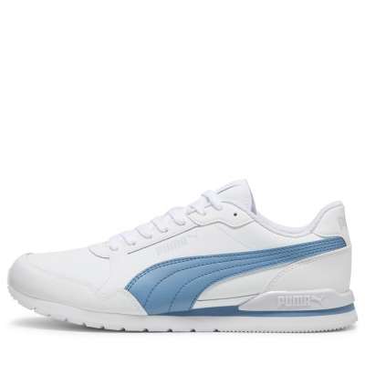 Puma cipő ST RUNNER V3 L WHITE-ZEN BLUE- SILVER 