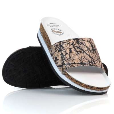 Batz papucs POLLY BROWN MIX