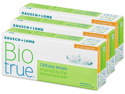 Biotrue ONEday for Astigmatism (90 lencse)