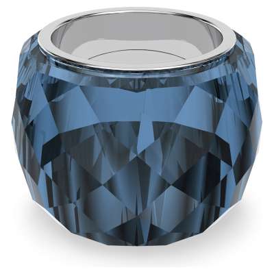 Swarovski Nirvana gyűrű, kék színű, nemesacél