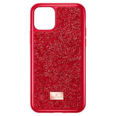 Swarovski Glam Rock okostelefon tok, iPhone® 11 Pro, piros