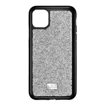 Swarovski Glam Rock okostelefon tok beépített ütéselnyelővel, iPhone® 11 Pro, ezüst árnyalat