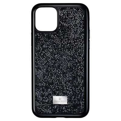 Swarovski Glam Rock okostelefon tok, iPhone® 11 Pro, fekete