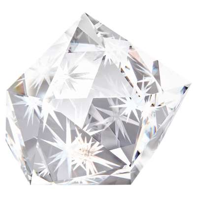 Swarovski Daniel Libeskind Eternal Star Multi Standing Ornament, Medium, White