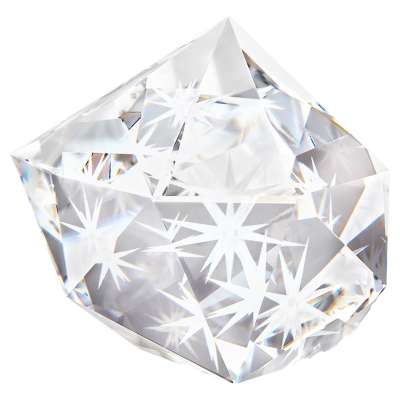 Swarovski Daniel Libeskind Eternal Star Multi Standing Ornament, Small, White