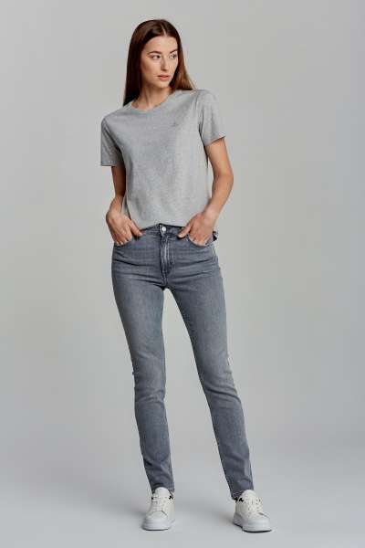 FARMER GANT FARLA SUPER STRETCH JEANS GREY WORN IN