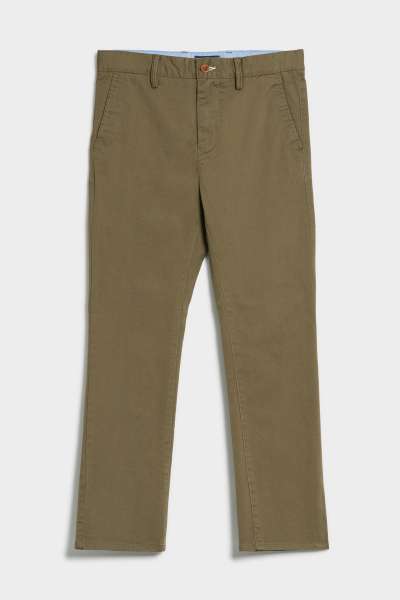 NADRÁG GANT CHINOS JUNIPER GREEN