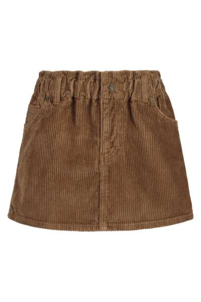 SZOKNYA GANT MINI CORD SKIRT COCOA BROWN