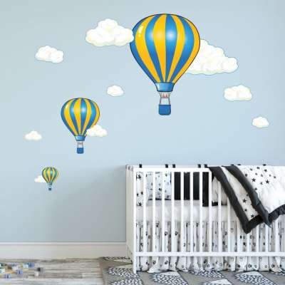 Babaszoba falmatrica - Hőlégballon II