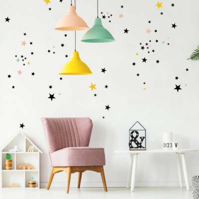 Festősablon - Szabálytalan csillagok