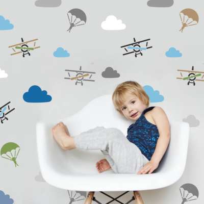 Festősablon - Kétfedelű repülőgépek