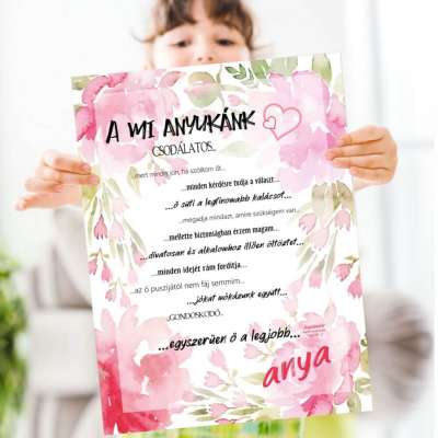 Anyák napi ajándék - Meglepetés édesanyának gyerekektől