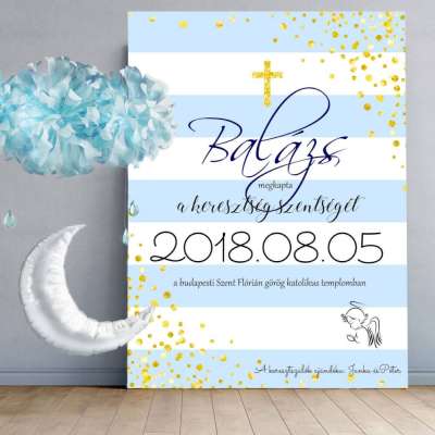 Keresztelői ajándék - Ajándék keresztelőre a keresztszülőktől fiúknak