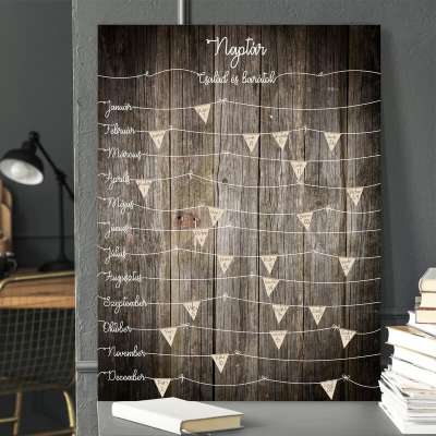 Barnás családi naptár