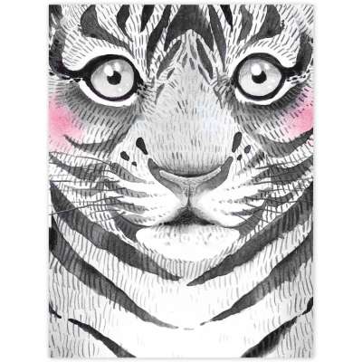 Képek gyerekszobába - Tigris
