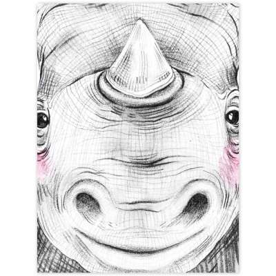 Kép gyerekszobába - Orrszarvú