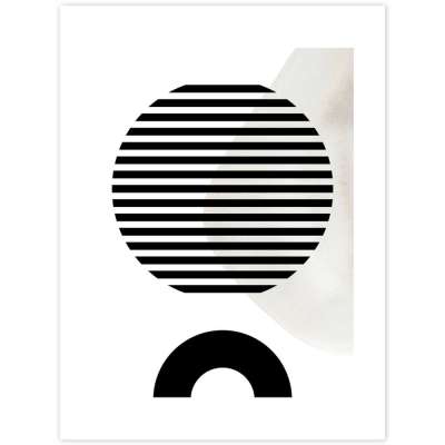 Fekete-fehér falikép