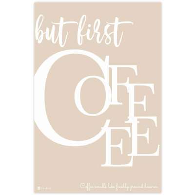 Képek falra - BUT FIRST COFFEE