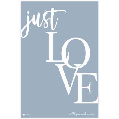 Stílusos faliképek JUST LOVE