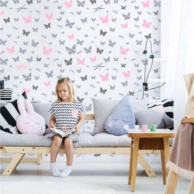 Falfestés minták - Pillangó