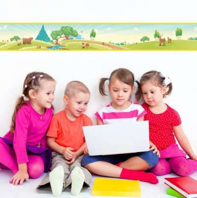 Dekorcsík falra - Az erdő barátai