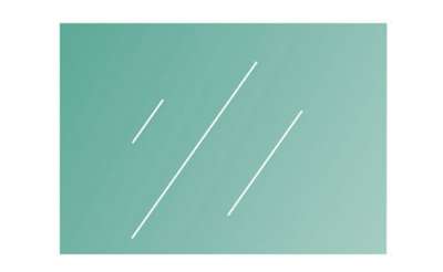 Shine korlátüveg konzolos korláthoz, 90x100 cm