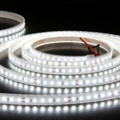 Kültéri napelemes LED fénykábel távirányítóval, 10 méter, hidegfehér, ke23-213A