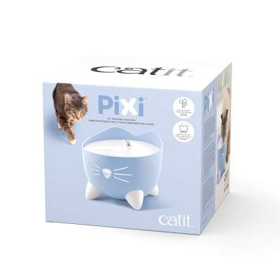 Catit PIXI 2,5 literes kék macska itatókút macskáknak