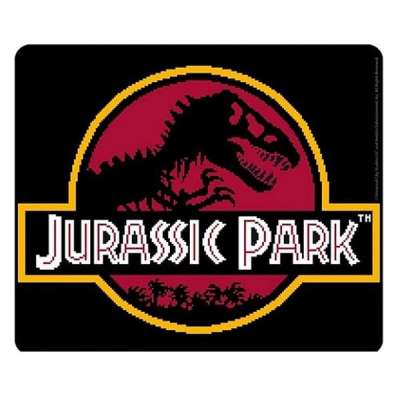 Egérpad Pixel logo (Jurassic Park)