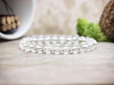 Hegyikristály ásvány karkötő