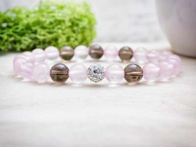 Kétségek nélkül vegyes ásvány karkötő