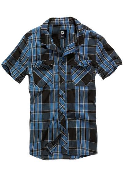 Brandit Roadstar Shirt indigo checked