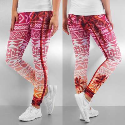 Just Rhyse Pattern Leggings Colored