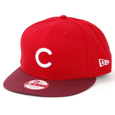 New Era 9Fifty Mono Block Chicago Cubs Scarlet