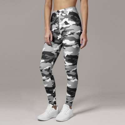 Urban Classics Ladies Camo Leggings snow camo