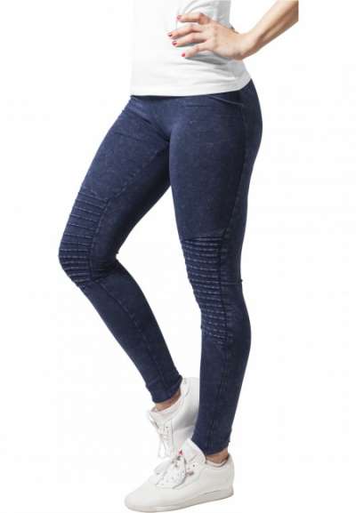 Urban Classics Ladies Denim Jersey Leggings indigo