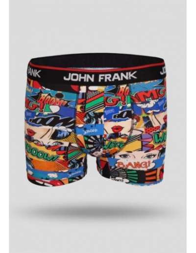 Férfi boxeralsó John Frank JFB100 Comic