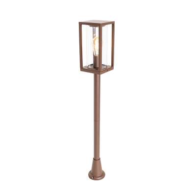 Ipari kültéri állólámpa rozsdabarna 100 cm IP44 - Charlois