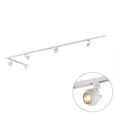 Okos 1 fázisú sínrendszer 5 Wifi GU10 fehér - Gissi