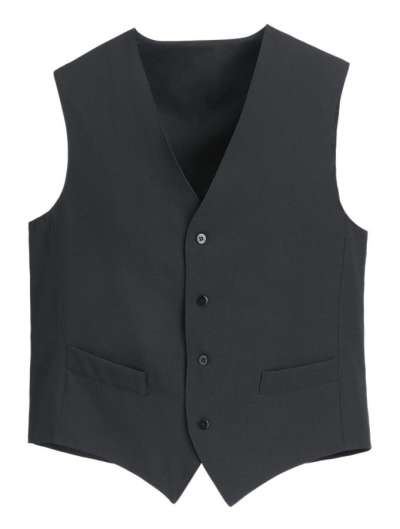 Férfi pincér mellény EGOchef Carlo - fekete