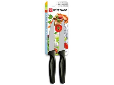 Wüsthof pizza / steakkés fekete, 2 db-os készlet 9341