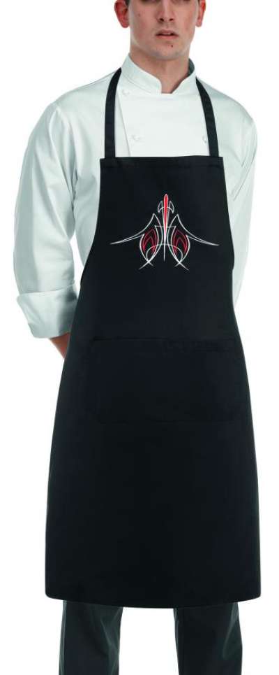 Szakács nyakkötény EGOchef BIKER zsebbel