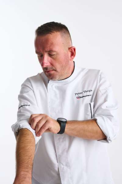 Szakácskabát EGOchef CESARE cool vent - fehér