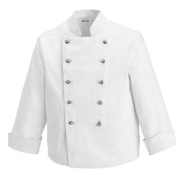 Szakácskabát GYERMEK EGOchef  - fehér gombokkal
