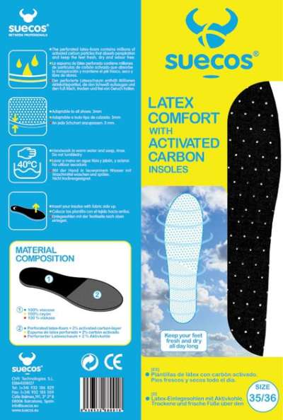 Professzionális betét a Suecos THOR és VIDAR cipőbe